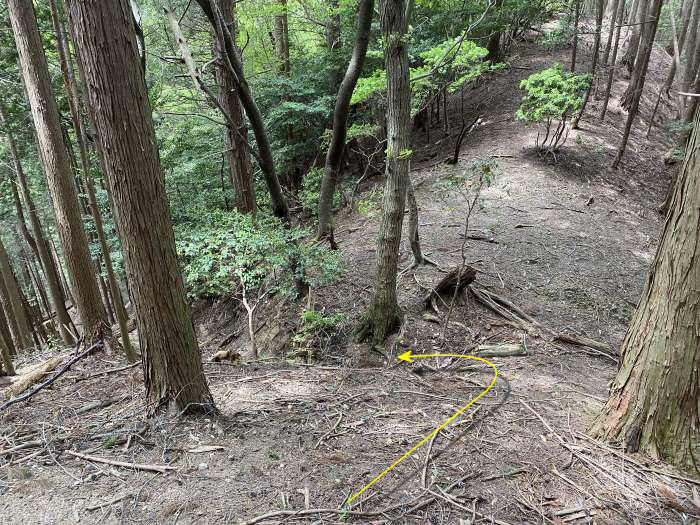 兵庫県丹波市青垣町稲土/大箕山へバイク走り