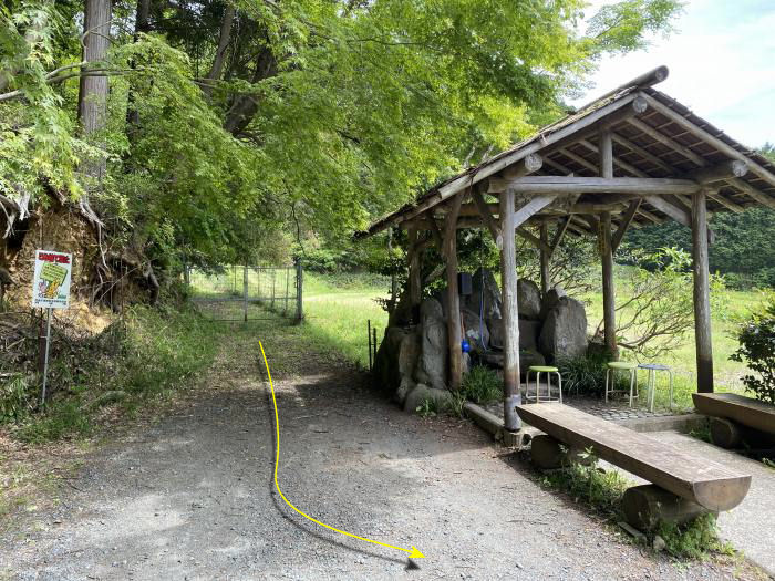 兵庫県丹波市青垣町稲土/大箕山へバイク走り