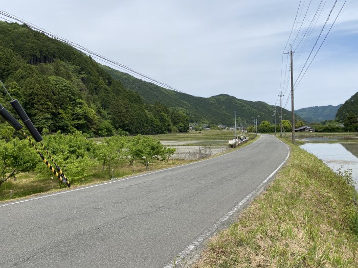 兵庫県丹波市青垣町稲土/大箕山へバイク走り