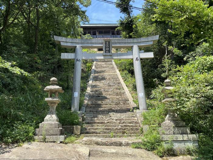 兵庫県高砂市阿弥陀町/高御位山へバイク走り