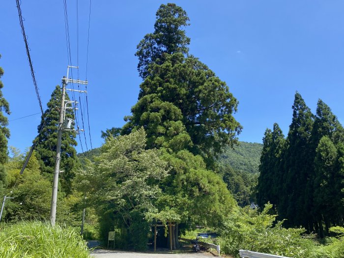 岐阜県揖斐郡揖斐川町塚/冠山へバイク走り