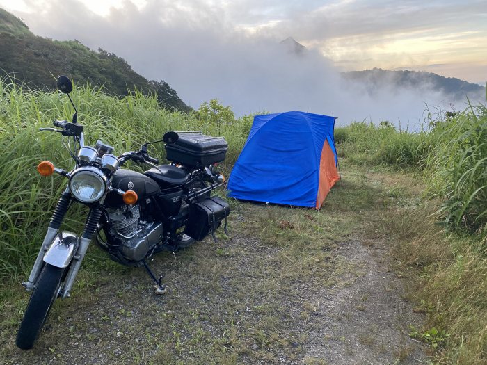 岐阜県揖斐郡揖斐川町塚/冠山へバイク走り