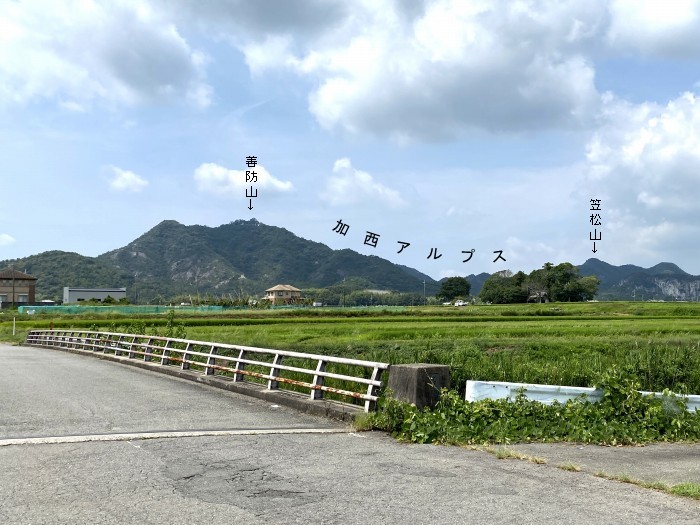 兵庫県加西市戸田井町/加西アルプス善防山へバイク走り