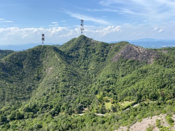 兵庫県加西市戸田井町/加西アルプス善防山へバイク走り