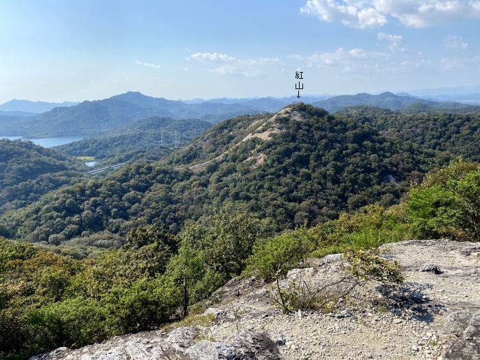 兵庫県小野市来住町/小野アルプス紅山へバイク走り