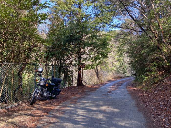 大阪府豊能郡能勢町/剣尾山へバイク走り