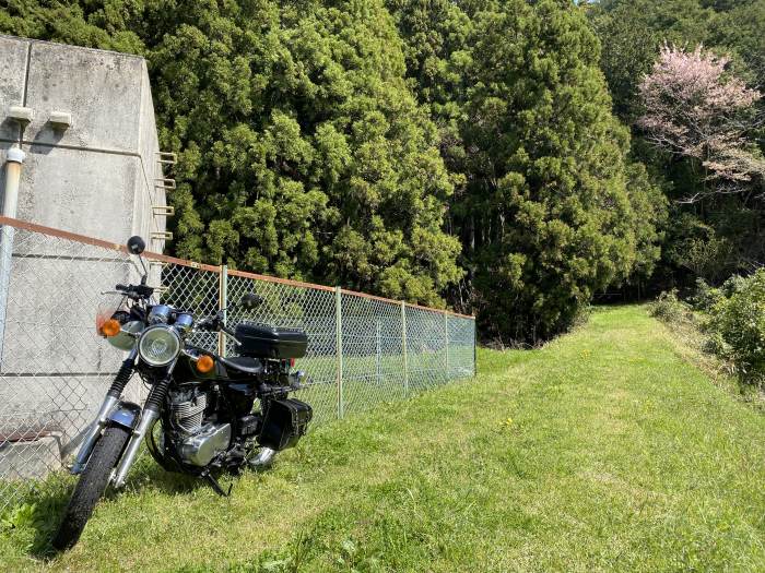 兵庫県丹波市青垣町遠阪/湯舟山へバイク走り