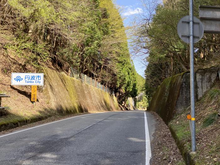 兵庫県丹波市青垣町遠阪/湯舟山へバイク走り