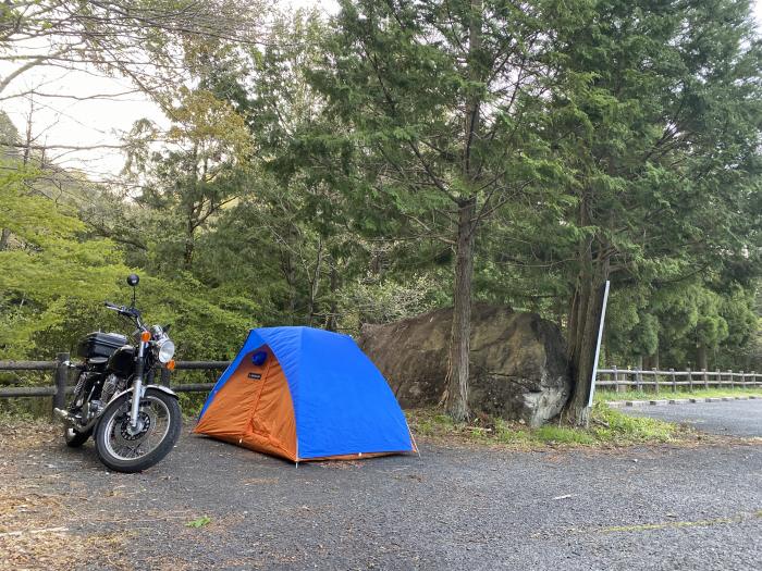 岡山県勝田郡奈義町/那岐山へバイク走り