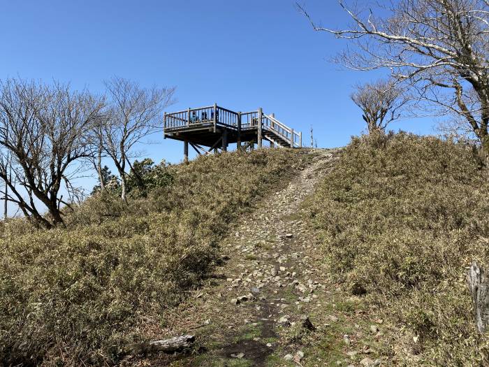 岡山県勝田郡奈義町/那岐山へバイク走り