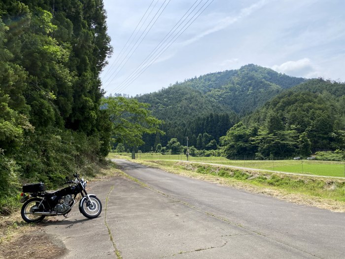 兵庫県丹波市青垣町/榎峠散策と高砂峰へバイク走り