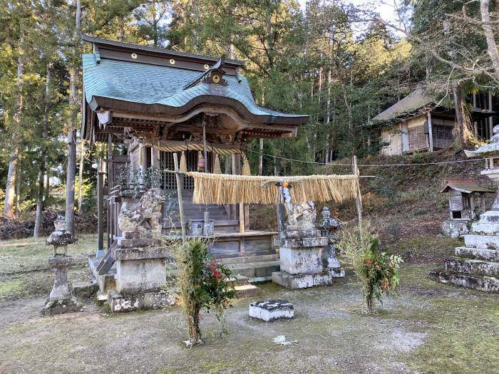 兵庫県丹波篠山市/年末御礼三社参りと納めの登山で高城山へ