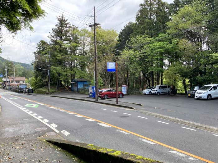 滋賀県大津市坂本本町/比叡山無動寺回峰道へバイク走り