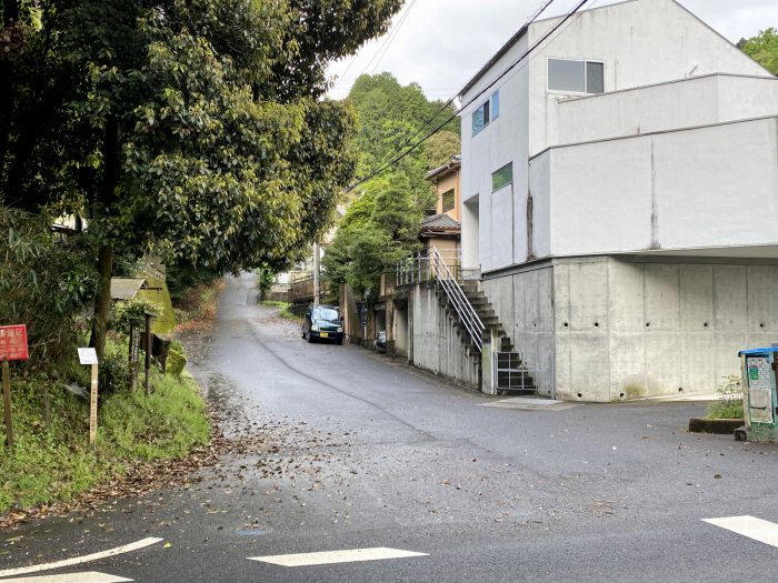 滋賀県大津市坂本本町/比叡山無動寺回峰道へバイク走り