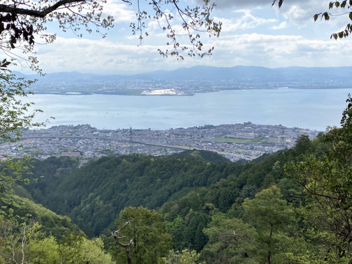 滋賀県大津市坂本本町/比叡山無動寺回峰道へバイク走り