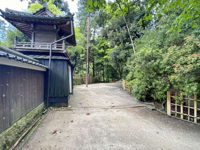 滋賀県大津市坂本本町/比叡山無動寺回峰道へバイク走り