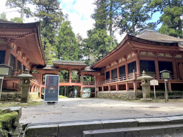 滋賀県大津市坂本本町/比叡山無動寺回峰道へバイク走り