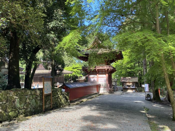 滋賀県大津市坂本本町/比叡山無動寺回峰道へバイク走り