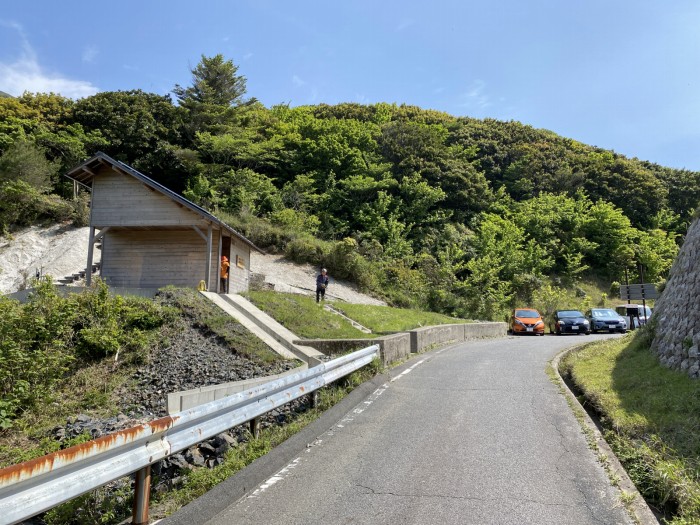 滋賀県東近江市政所町/竜ヶ岳へバイク走り