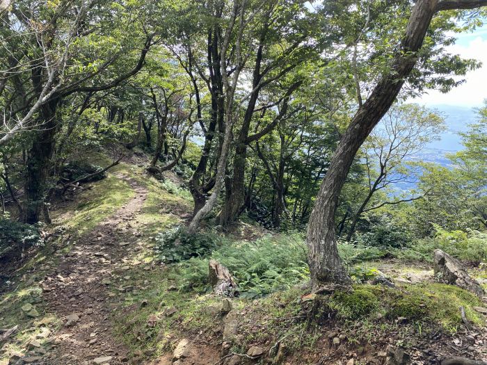 滋賀県大津市葛川木戸口町/蓬莱山へバイク走り