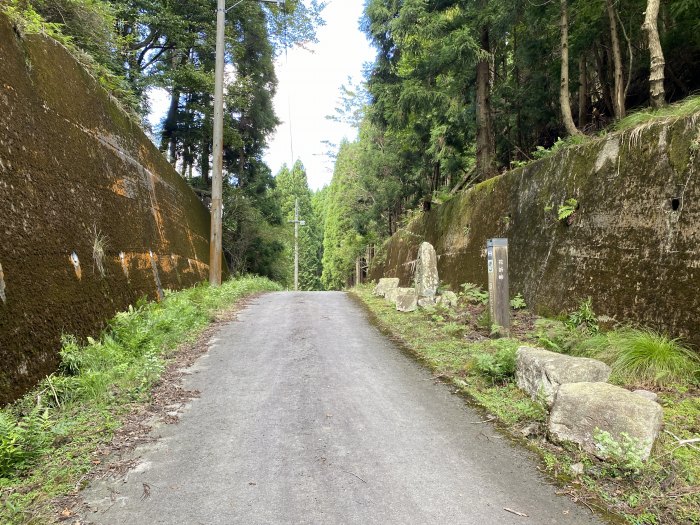 滋賀県大津市葛川木戸口町/蓬莱山へバイク走り