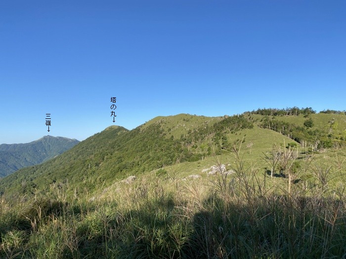 徳島県/剣山スーパー林道を駆け抜け、塔の丸･土佐矢筈山へバイク走り