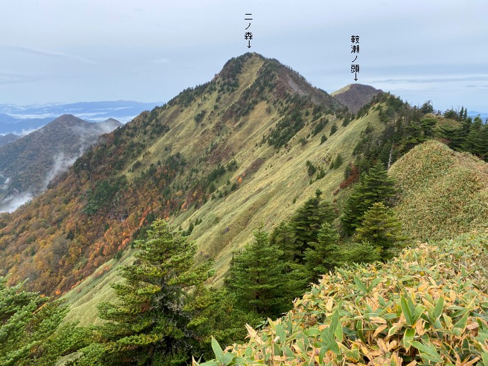 高知県～愛媛県/冠山、笹ヶ峰、二ノ森登山の車中泊旅