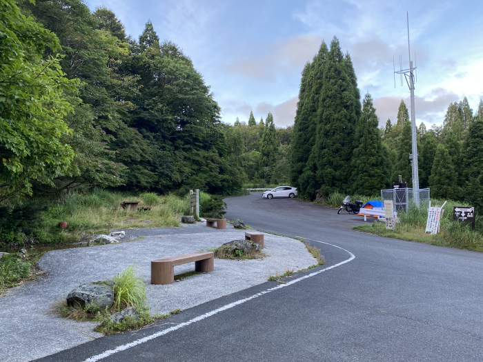 鳥取県八頭郡若桜町/扇ノ山へバイク走り
